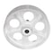Vestil Semi Steel Wheel 10x2.5 Silver WHL-MA-10X2.5 - alternate 2
